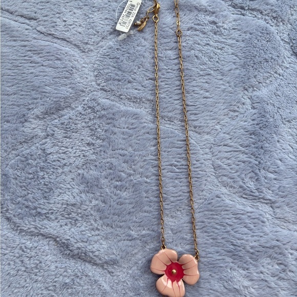 NWT Pilgrim Floral Summer Flower Long Necklace & Bracelet Set with Gold Hardware - Picture 4 of 15